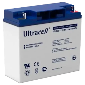 Ultracell UCG20-12 GEL 12V 20 Ah - Акумуляторна батарея купити