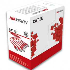 UTP кабель Hikvision DS-1LN5E-S кат.5е (UTP мідь внутрішній) бухта 305м - фото №2 UTP кабель Hikvision DS-1LN5E-S кат.5е (UTP мідь внутрішній) бухта 305м зображення