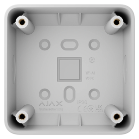 Ajax SurfaceMounting box white - Монтажная коробка