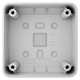 Ajax SurfaceMounting box white - Монтажная коробка