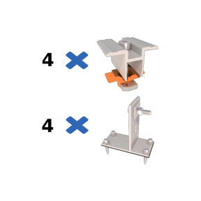 Комплект креплений к битумной черепице Bitum V купить