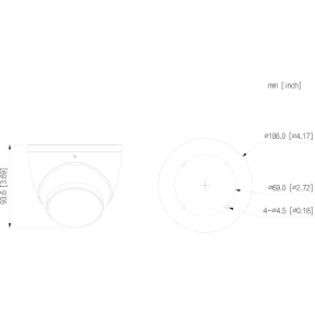 Dahua Technology DH-HAC-HDW1200TP-IL-A (3.6 мм) - 2Мп HDCVI-камера з подвійним підсвічуванням - фото №5 Dahua Technology DH-HAC-HDW1200TP-IL-A (3.6 мм) - 2Мп HDCVI-камера з подвійним підсвічуванням Ціна