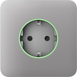 Ajax SoloCover (smart) [ type F ] Fog - Передня панель та кришка розетки