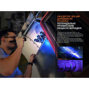 Ліхтар професійний Fenix WF25RM з магнітною зарядкою купити