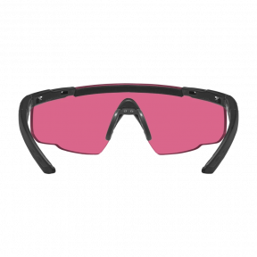 Захисні балістичні окуляри Wiley X SABER ADV Сірі/Помаранчеві/Червоні лінзи/Матова чорна оправа в Україні