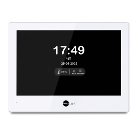NeoLight ALPHA Hybrid White - Гібридний відеодомофон (AHD+IP, Wi-Fi, IPS) в Україні