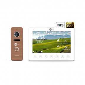 Комплект відеодомофона NeoLight NEOKIT HD+ Bronze - фото №1 Комплект відеодомофона NeoLight NEOKIT HD+ Bronze купити
