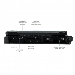 Durabook Z14I 14FHD AG Touch/Intel i5-1135G7/8/256F/int/W10P Ноутбук фото