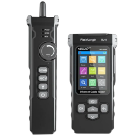 Noyafa NF-8506 – Кабельный тестер (PoE тест, Ping, измерение длины, трассировка)
