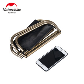 Стілець складаний Naturehike NH17Z012-L, чорний Ціна