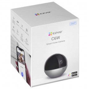 EZVIZ CS-C6W (4MP, H.265) - 4МП поворотна Wi-Fi IP відеокамера купити