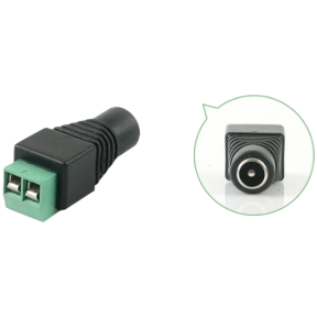 Разъем DC-F (D 5,5x2,1мм) с клеммами под кабель - фото №1 Разъем DC-F (D 5,5x2,1мм) с клеммами под кабель купить