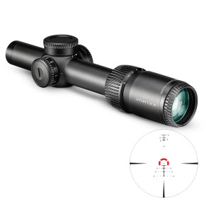 Vortex Strike Eagle 1-8x24 FFP с сеткой EBR-8 с подсветкой - Прицел оптический купить