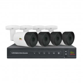 2.0MP Набір для вулиці IP-25 Partizan 4xCAM + 1xNVR
