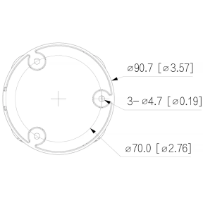 Dahua Technology DH-IPC-HFW2449T-AS-IL (3.6 мм) - 4Мп мережева камера WizSense з подвійним підсвічуванням фото