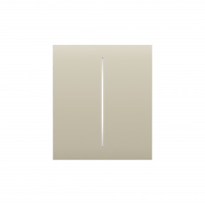 Ajax CenterButton (2-gang) Слонова кістка - Центральна кнопка для двоклавішного вимикача купити