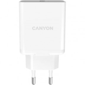 Canyon H-24 Белый - Сетевое зарядное устройство для Quick Charge 3.0 фото