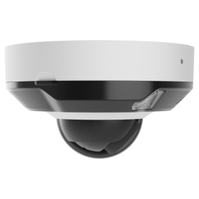 Ajax DomeCam Mini HL (8 Mp/2.8 mm) White - Дротова купольна IP-камера з гібридним підсвічуванням фото