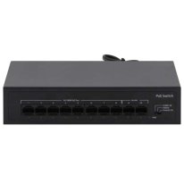 Hedy HY8H2-96 – Некерований PoE-комутатор (8xPoE 100M, 2xUplink, 90W, Watchdog, Extend 250m)