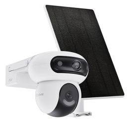 Ezviz CS-HB90/SP (2.8+6mm) – Акумуляторна Wi-Fi камера (4МП+4МП, Сонячна панель 8Вт, AI, IP65)
