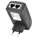 RITAR RT-PIN-48 / 24EU – PoE інжектор (48V, 0.5A, 24W, 10/100 Мбіт/с, IEEE802.3af)