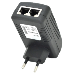 RITAR RT-PIN-48 / 24EU – PoE інжектор (48V, 0.5A, 24W, 10/100 Мбіт/с, IEEE802.3af)