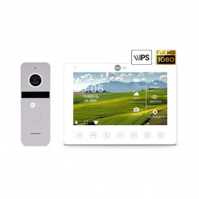 Комплект відеодомофона NeoLight NEOKIT HD+ Silver - фото №1 Комплект відеодомофона NeoLight NEOKIT HD+ Silver купити