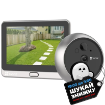 Ezviz CS-DP2 (3WPFBS,3MP) - Бездротове відеовічко з панеллю