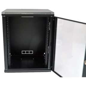 Шафа 19"15U, 600х600х773 акрилове скло,чорна в Україні