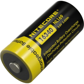 Nitecore NL169 3.6V (950mAh) - Аккумулятор литиевый Li-Ion CR123A, защищенный купить