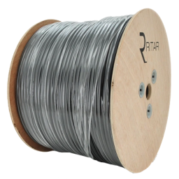 RITAR B305-3C2V + 2x0.5mm – Коаксиальный кабель с питанием (305 м, 75 Ом, 64x0.12 CCA, ПВХ)