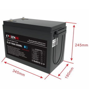 Cyclen 25.6V 100AH LiFePo4 - Аккумуляторная батарея - фото №3 Cyclen 25.6V 100AH LiFePo4 - Аккумуляторная батарея в Украине