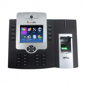 IP біометричний термінал обліку робочого часу зі зчитувачем EM-Marine ZKTeco Iclock880-H/ID купити