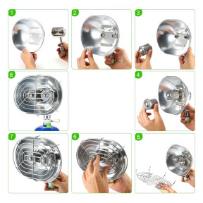 BRS-H22 - Газовий обігрівач купити