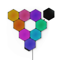 Умная система освещения Nanoleaf Shapes Ultra Black Hexagons Starter Kit, Apple Homekit - 9 шт.
