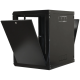 Шкаф 19"15U, 600x500x773мм акриловое стекло, черный