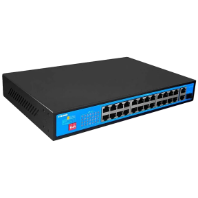 Ewind EW-S1927CF-AP - 27-портовий SFP з підтримкою PoE коммутатор фото