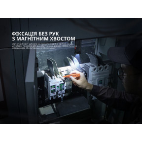 Ліхтар ручний Fenix SW05R-RED LED чорний зображення