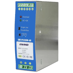 Ewind EW-PI120W-48 - Блок питания на DIN-рейку 120 Вт/48 В