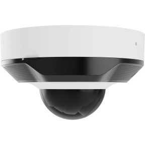 Ajax DomeCam Mini (5 Mp/2.8 mm) White - Дротова охоронна IP-камера фото
