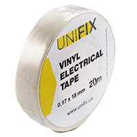 UNIFIX ETU-20W Изоляционная лента бела 0.17х18мм 20м купить