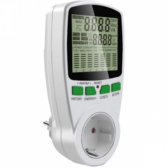 Двухтарифный ваттметр Intertek Power Meter Cat 2 (PP3460) PIPL.UA