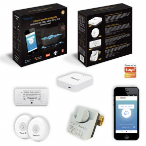Система защиты от потопа Tervix Pro Line ZigBee Water Stop - фото №1 Система защиты от потопа Tervix Pro Line ZigBee Water Stop купить