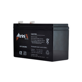 Акумуляторна батарея TRINIX 12V 7,2Ah/20Hr - фото №1 Акумуляторна батарея TRINIX 12V 7,2Ah/20Hr купити