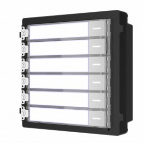 Расширительный модуль на 6 абонентов Hikvision DS-KD-KK купить