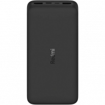 Xiaomi Redmi Power Bank 20000 mAh 2xUSB QC 3.0 18 W PB200LZM Black (VXN4304GL)