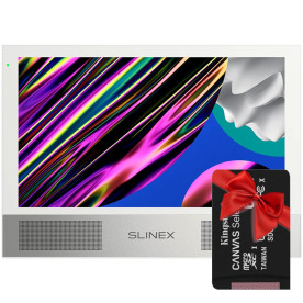 Slinex Sonik 10 white - 10-дюймовый цветной внутренний монитор