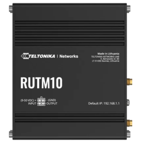 Teltonika RUTM10 – Промышленный маршрутизатор (4xGbE, Wi-Fi 5, RutOS, Passive PoE, IP30) фото