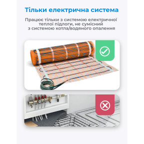 Тепла підлога. Терморегулятор Meross Smart Wi-Fi Thermostat (MTS200HK) в Україні