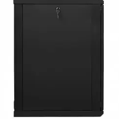 Шафа коммутаційна настінна Hypernet WMNC66-18U-FLAT-BLACK зображення